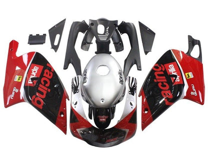 Aprilia RS125 Fairings (2000-2005) Red, Silver, Black at KingsMotorcycleFairings.com