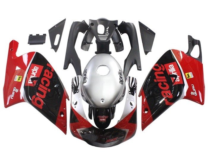 Aprilia RS125 Fairing set (2000-2005) Red, Silver, Black at KingsMotorcycleFairings.com