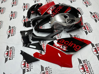 Aprilia RS125 Fairings (2000-2005) Red, Silver, Black at KingsMotorcycleFairings.com