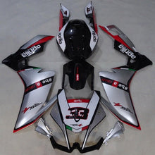 Aprilia RS4 125 Fairings (2012-2016) Silver, Red, Black at KingsMotorcycleFairings.com