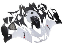 Aprilia RS4 125 Fairings (2012-2016) White, Matte Black at KingsMotorcycleFairings.com