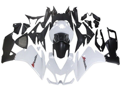 Aprilia RS4125 Fairings (2012-2016) White, Matte Black at KingsMotorcycleFairings.com