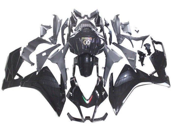 Aprilia RS4 50 Fairings (2012-2016) Black at KingsMotorcycleFairings.com