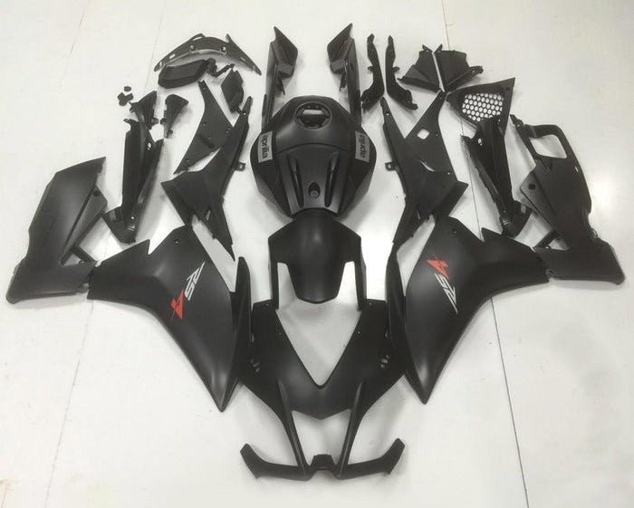 Aprilia RS450 Fairings (2012-2016) Matte Black, Gray, Red at KingsMotorcycleFairings.com