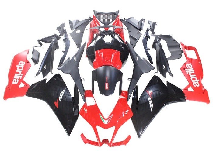 Aprilia RS4 50 Fairings (2012-2016) Red, Black, White at KingsMotorcycleFairings.com