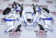 Aprilia RSV1000R Fairings (2003-2006) Matte White, Matte Blue from KingsMotorcycleFairings.com
