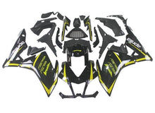 Aprilia RSV4 1000 Fairings (2009-2015) Black, Yellow at KingsMotorcycleFairings.com