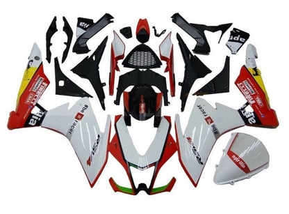 Aprilia RSV4 1000 Fairings (2009-2015) White, Red, Black, Yellow at KingsMotorcycleFairings.com