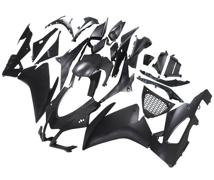 Aprilia RSV4 1000 Fairings (2016-2020) Matte Black at KingsMotorcycleFairings.com