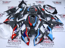 BMW S1000RR Fairings (2009-2014) Faux Carbon Fiber, Red, Blue, White at KingsMotorcycleFairings.com