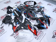 BMW S1000RR Fairings (2009-2014) Faux Carbon Fiber, Red, Blue, White from KingsMotorcycleFairings.com