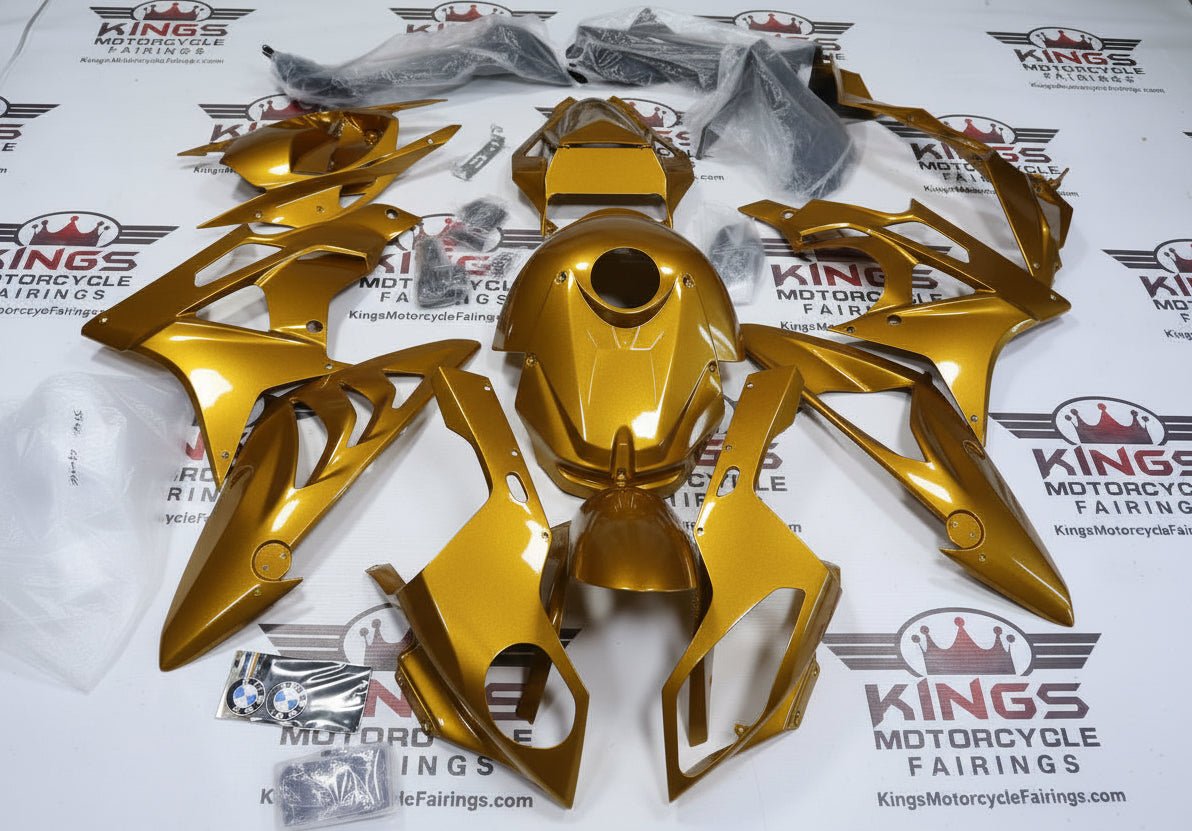 BMW S1000RR Fairings (2009-2014) Gold at KingsMotorcycleFairings.com