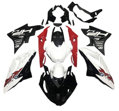 BMW S1000RR Fairings (2015-2016) Black, White HP, Red RR at KingsMotorcycleFairings.com