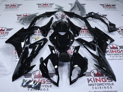  BMW S1000RR Fairings (2017-2018) Black Gloss at KingsMotorcycleFairings.com