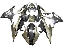BMW S1000RR Fairings (2019-2022) Green Olive, Faux Carbon Fiber at KingsMotorcycleFairings.com