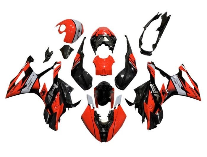 BMW S1000RR Fairing Kit (2019-2022) Red, Black, Gray, HP at KingsMotorcycleFairings.com
