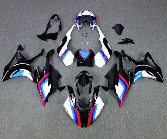 BMW S1000RR Fairings (2019-2022) White, Black, Red, Blue at KingsMotorcycleFairings.com