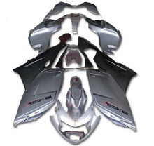 BMW K1200S Fairing set (2005-2010) Silver, Black at KingsMotorcycleFairings.com