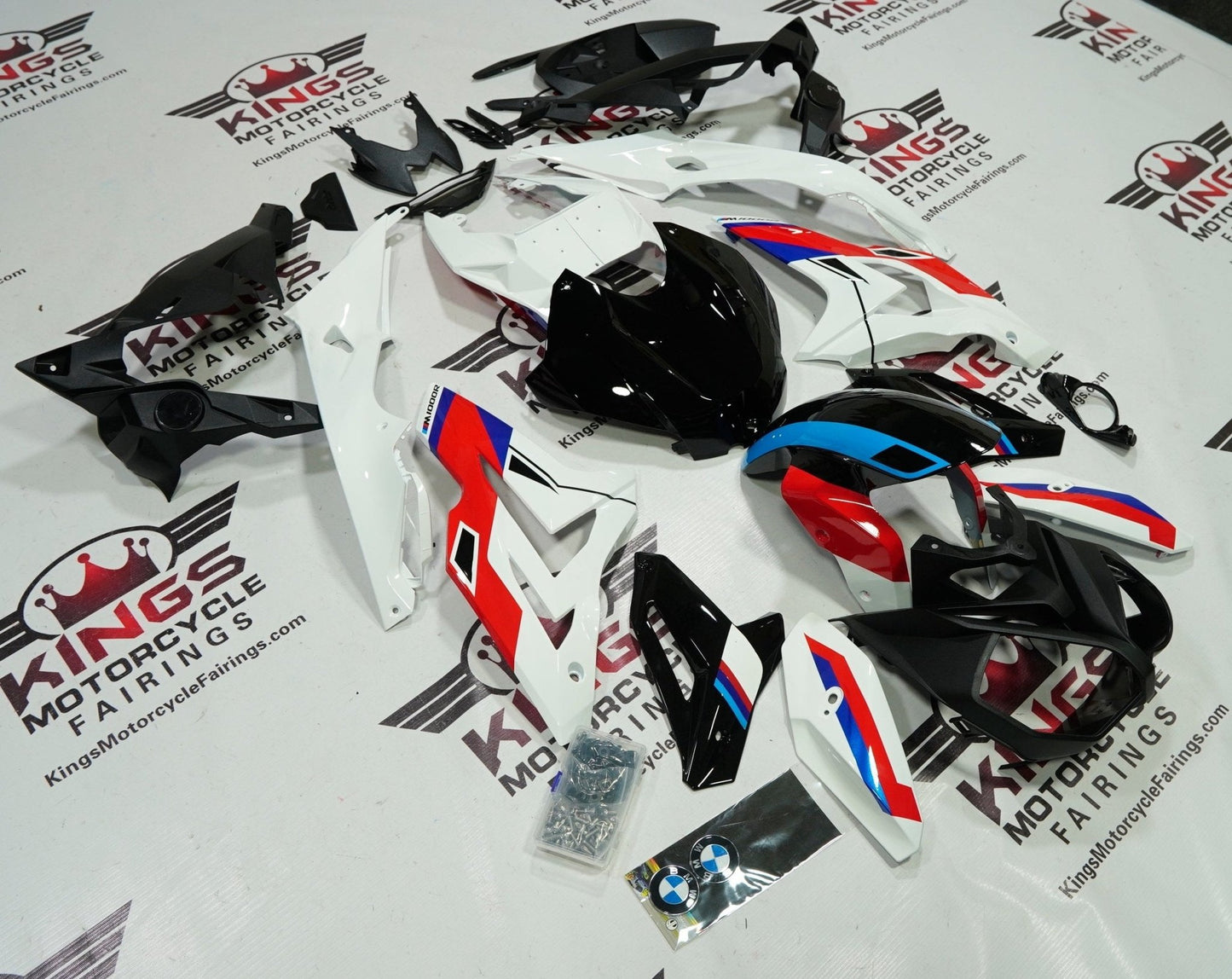 BMW S1000R Fairing Kit (2014-2016) White, Red, Black, Blue at KingsMotorcycleFairings.com