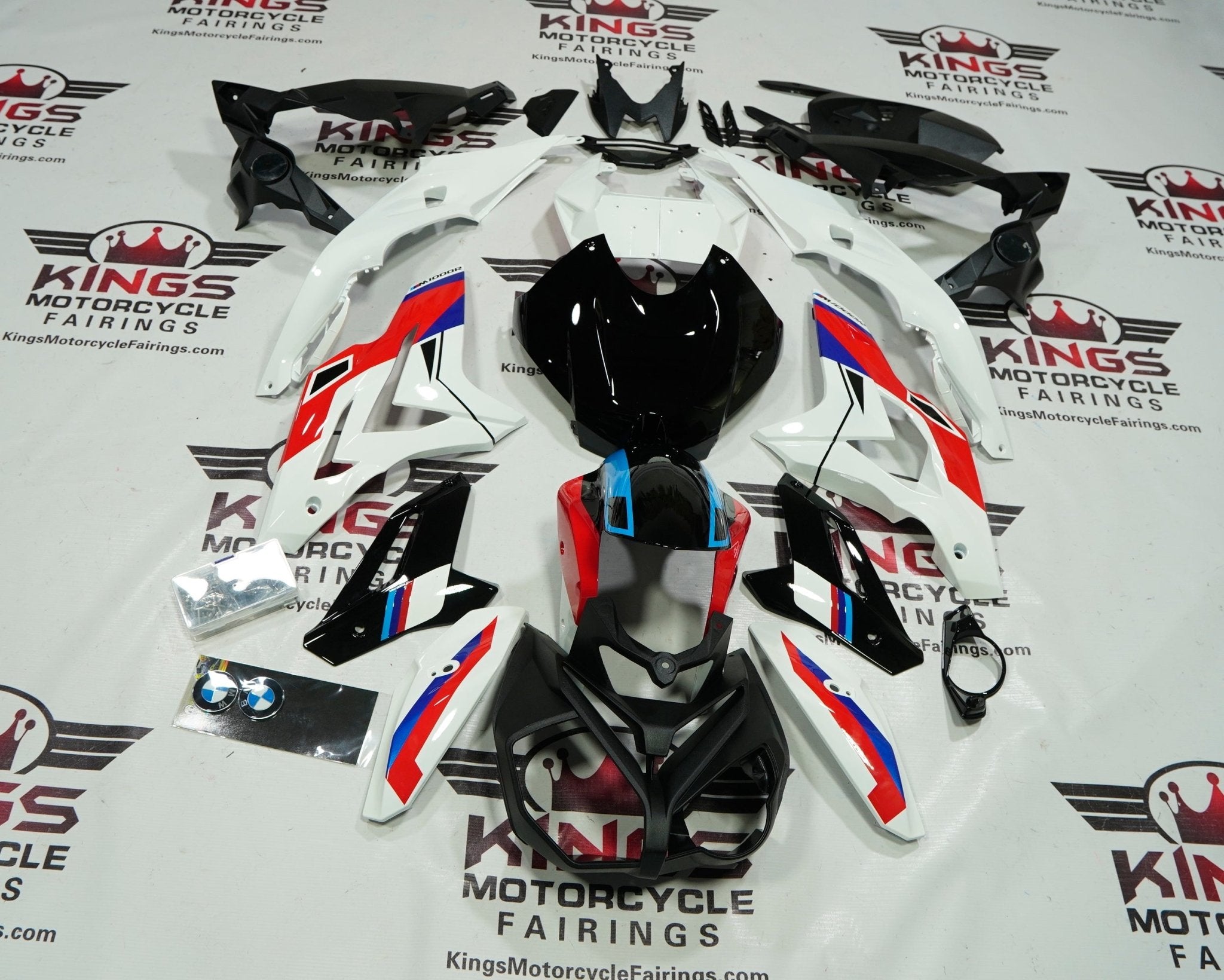 BMW S1000R Fairings (2014-2016) White, Red, Black, Blue at KingsMotorcycleFairings.com