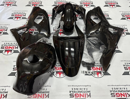 Suzuki GSXR 600 Fairings (2000-2003) All Black at KingsMotorcycleFairings.com