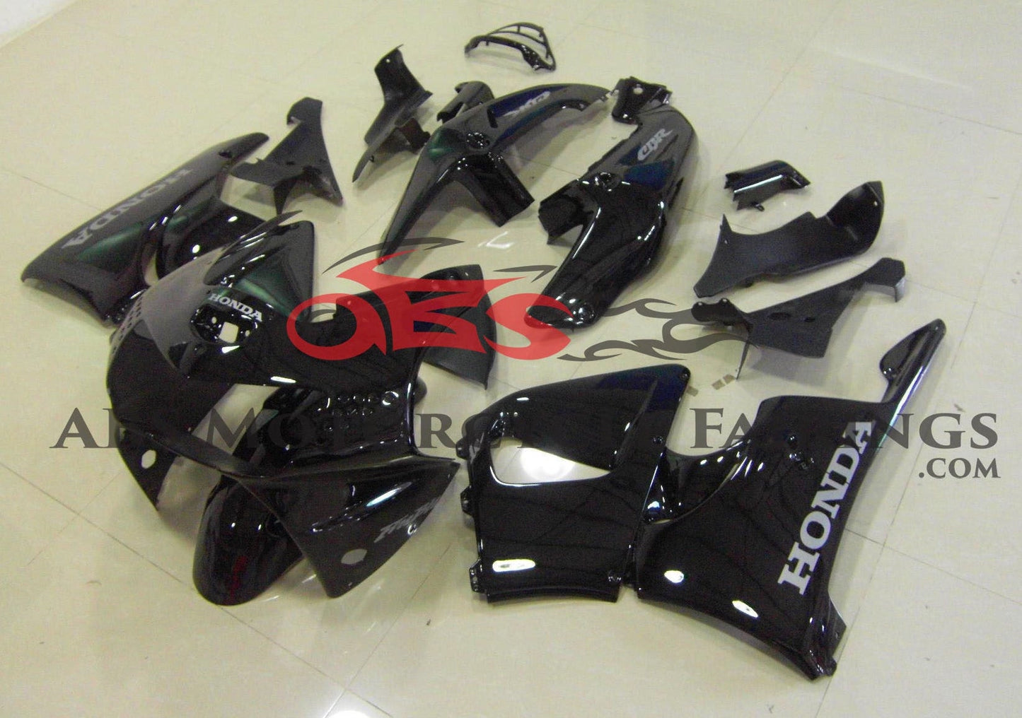 Black Honda CBR900RR Fairings (1998-1999) at KingsMotorcycleFairigns.com