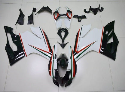 DUCATI 1199 Fairings (2011-2014) White, Black, Red, Green at KingsMotorcycleFairings.com