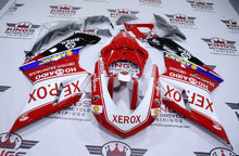 Ducati 1098 Fairing kit (2007-2014) Red, White Stripe Xerox at KingsMotorcycleFairings.com