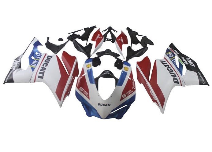 Ducati 1299 Fairing Kit (2015-2020) Gloss White, Red, Blue at KingsMotorcycleFairings.com