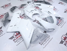 Ducati 848 Fairing Kit (2007-2014) Pearl White, Silver from KingsMotorcycleFairings.com