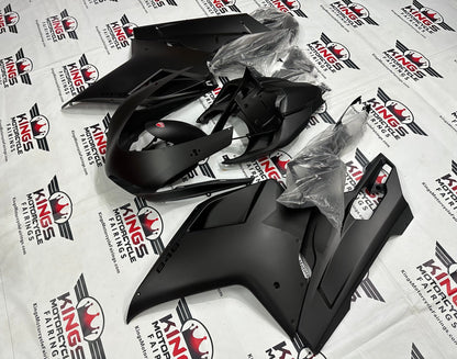 Ducati 848 Fairing Set (2007-2014) Flat Black at KingsMotorcycleFairings.com