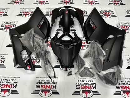 Ducati 848 Fairing Set (2007-2014) Flat Black from KingsMotorcycleFairings.com