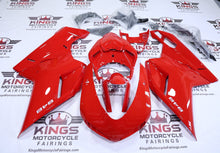 Ducati 848 Fairings (2007-2014) Red Gloss at KingsMotorcycleFairings.com
