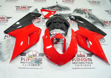 Ducati 848 Fairings (2007-2014) Red, Faux Carbon Fiber at KingsMotorcycleFairings.com
