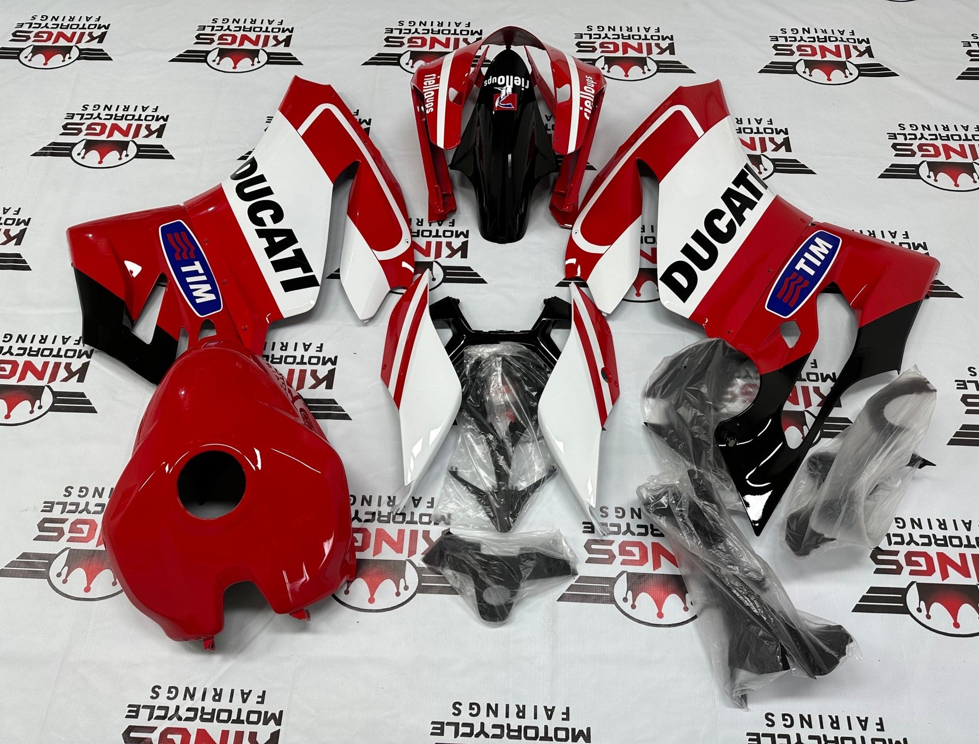 Ducati 899 Fairing Set (2011-2014) Red, White, Black, Blue at KingsMotorcycleFairings.com