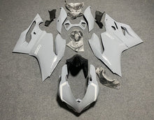 Ducati 899 Fairings (2011-2014) Gray, White at KingsMotorcycleFairings.com