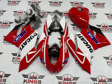 Ducati 899 Fairings (2011-2014) Red, White Stripe, Tim at KingsMotorcycleFairings.com