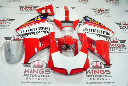 Ducati 996 Fairings (1994-1999) Red, White, Blue Marlboro by KingsMotorcycleFairings.com