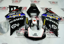 Ducati 998 Fairings (2002-2003) Black, White, Red Breil by KingsMotorcycleFairings.com