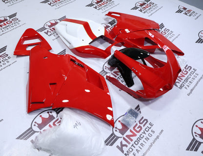 Ducati 998 Fairings (2002-2003) Red, Black, White, Gold from KingsMotorcycleFairings.com