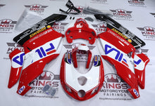 Ducati 999 Fairings (2003-2004) FILA Red, White, Blue from KingsMotorcycleFairings.com