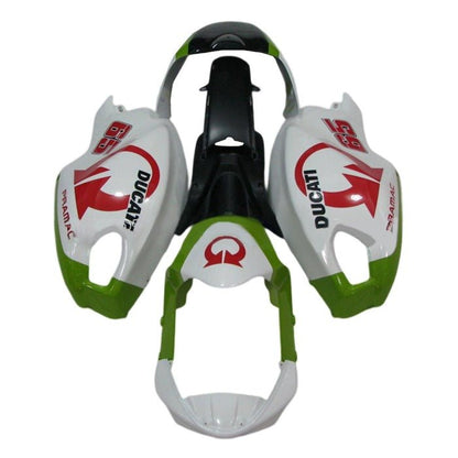 Ducati Monster 696, 796, 1100 Fairings (2008-2016) White, Green, Red, Pramac at KingsMotorcycleFairings.com