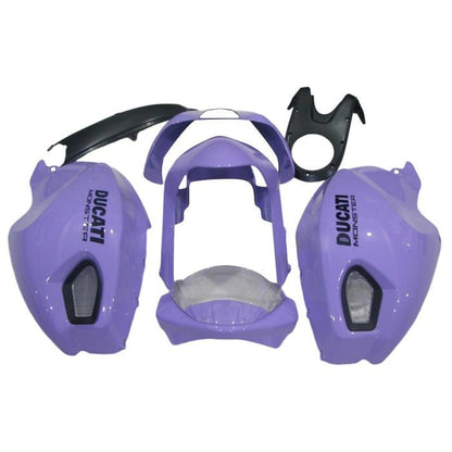 Ducati Monster 696, 796, 1100 Fairings (2008-2016) Purple at KingsMotorcycleFairings.com