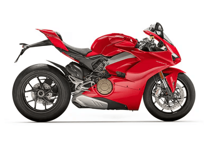 Ducati Panigale V4S Fairing Kit (2018-2019) Red at KingsMotorcycleFairings.com