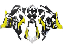 Ducati Panigale V4 Fairing set (2020-2021) Black, Yellow, White at KingsMotorcycleFairings.com