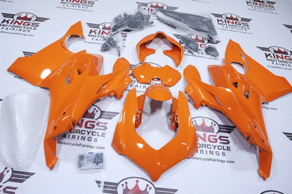 Ducati Panigale V4 Fairings (2020-2021) Orange at KingsMotorcycleFairings.com