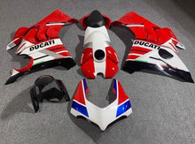 Ducati Panigale V4 Fairing kit (2020-2021) White, Red, Blue at KingsMotorcycleFairings.com