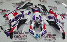 Ducati Panigale V4 Fairings (2020-2021) White, Red, Purple Pramac from KingsMotorcycleFairings.com