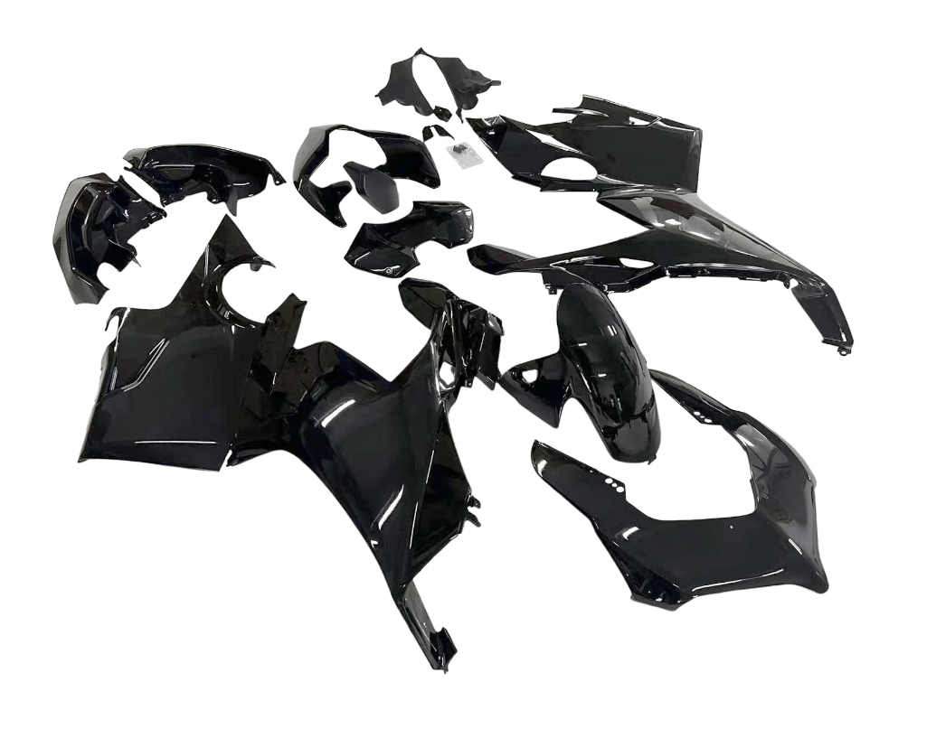 Ducati Panigale V4S Fairings (2018-2019) Black at KingsMotorcycleFairings.com