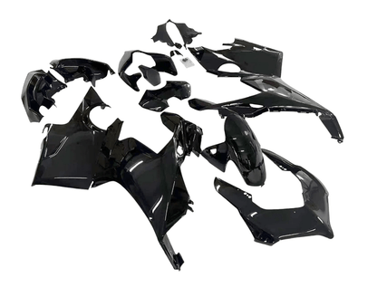 Ducati Panigale V4S Fairings (2018-2019) Black at KingsMotorcycleFairings.com